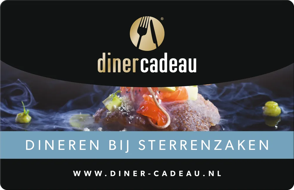 Dineren bij sterrenzaken Cadeaukaart van Diner Cadeaukaart