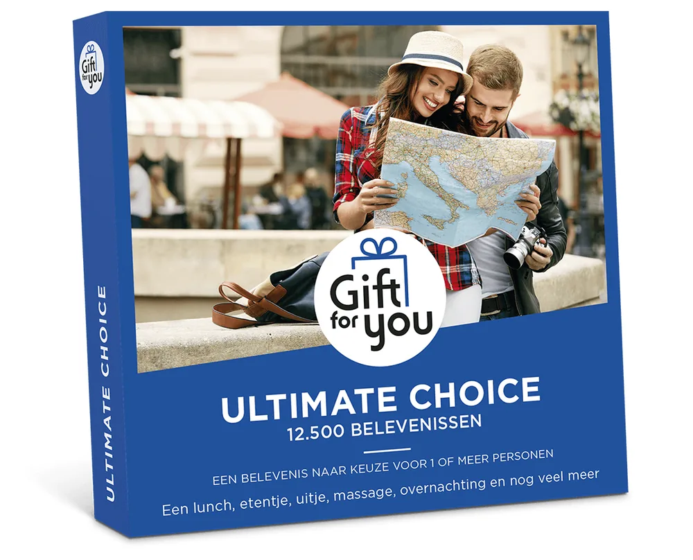 GiftForYou – Ultimate Choice van GiftForYou cadeaukaarten