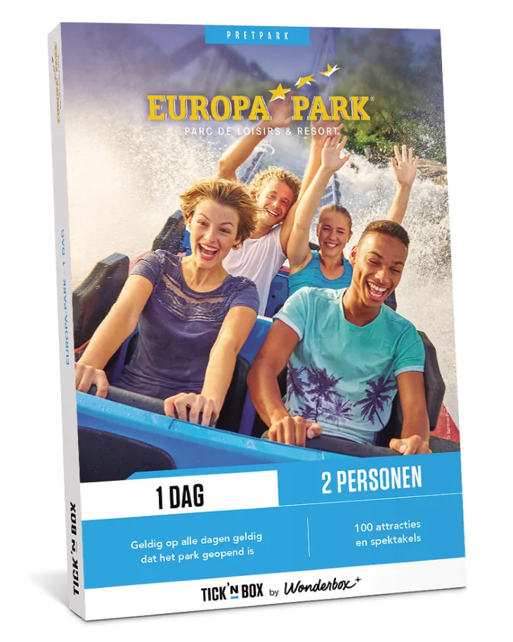 Tick'nBox - Europa-Park 1 dag van Tick'nBox cadeaukaarten