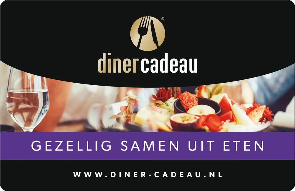 Gezellig samen uit eten Cadeaukaart van Diner Cadeaukaart