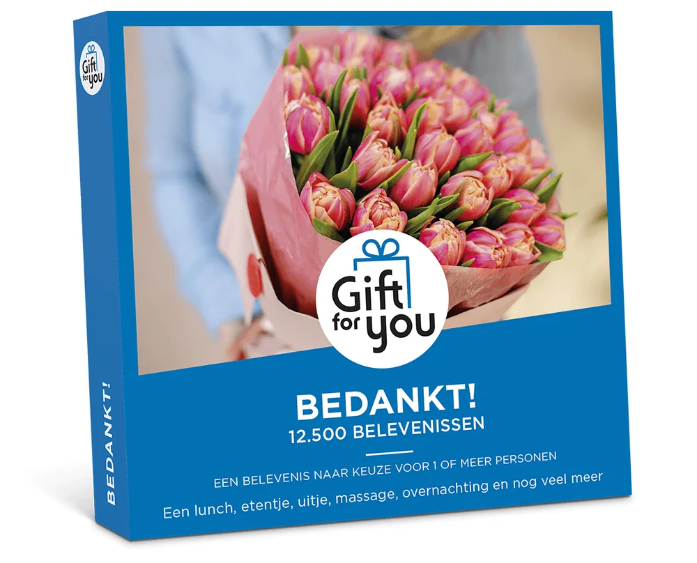GiftForYou – Bedankt! van GiftForYou cadeaukaarten