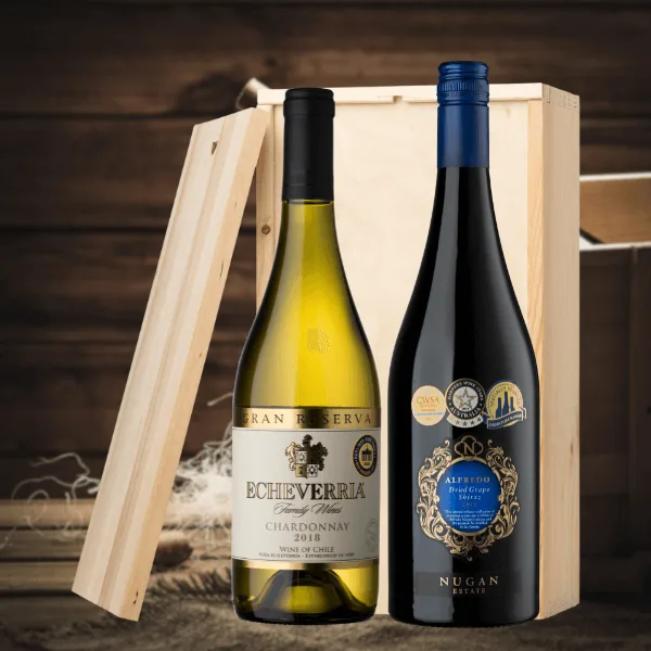 Chardonnay Gran Reserva & Alfredo Dried (Amarone) | Wijnpakket van SayCheeseToday