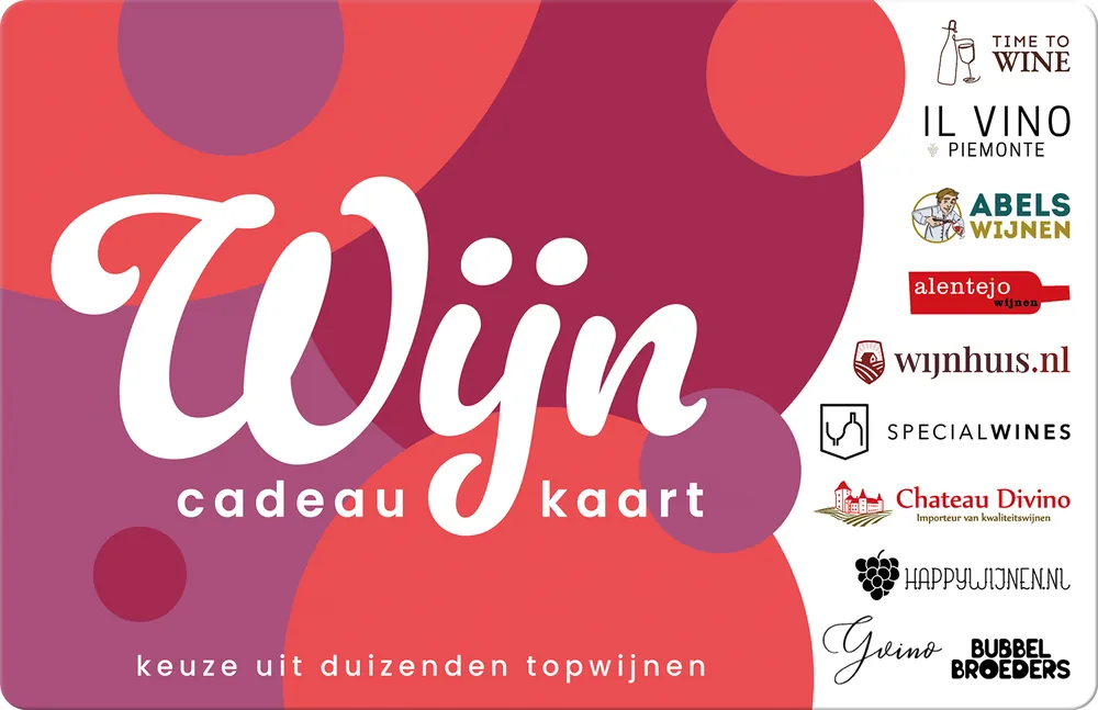 Wijn Cadeaukaart van CadeauConcepten