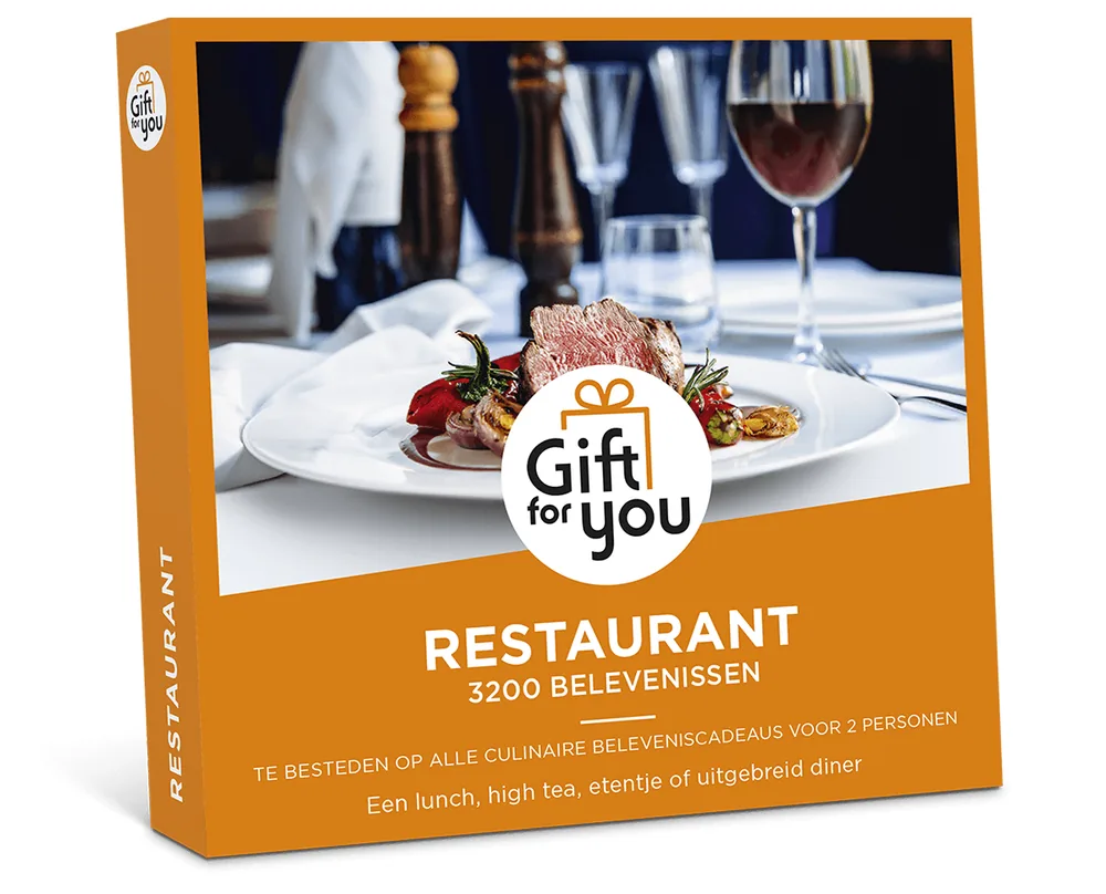 GiftForYou - Restaurant van GiftForYou cadeaukaarten