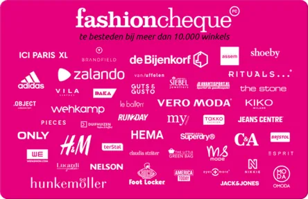 Fashioncheque van CadeauConcepten