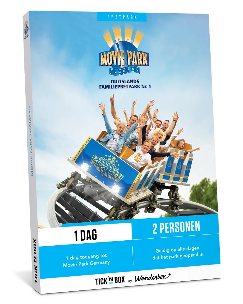 Tick'nBox - Movie Park Germany van Tick'nBox cadeaukaarten