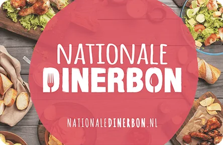 Nationale Dinerbon van Diner Cadeaukaart