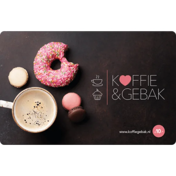 Koffie & Gebak Cadeaukaart van CadeauConcepten