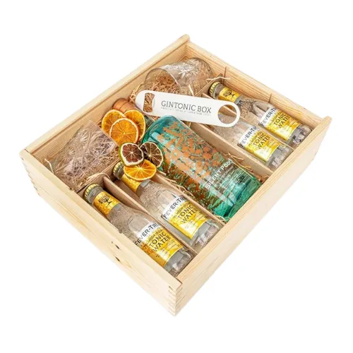 Silent Pool gin & Fever-tree tonic | Giftbox van Gintonic