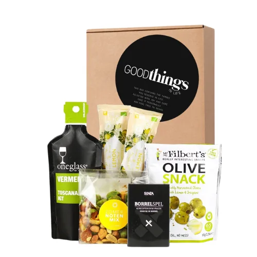 Luxe Brievenbus Borrel Cadeau Brievenbuspakket van Charles