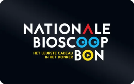Nationale Bioscoopbon | 150 euro van Nationale Bioscoopbon cadeaukaarten