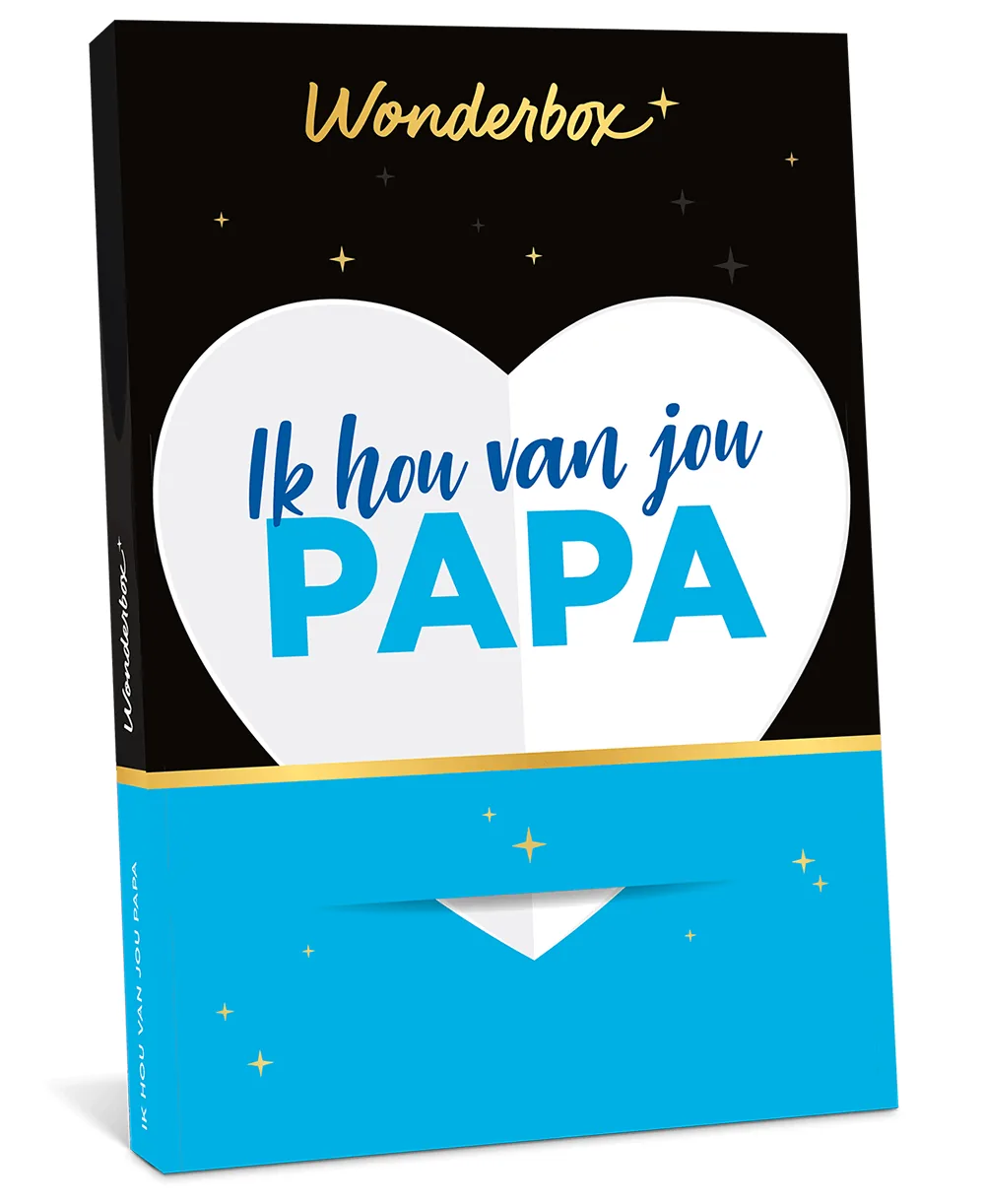 Wonderbox - Ik hou van jou papa van Wonderbox cadeaukaarten