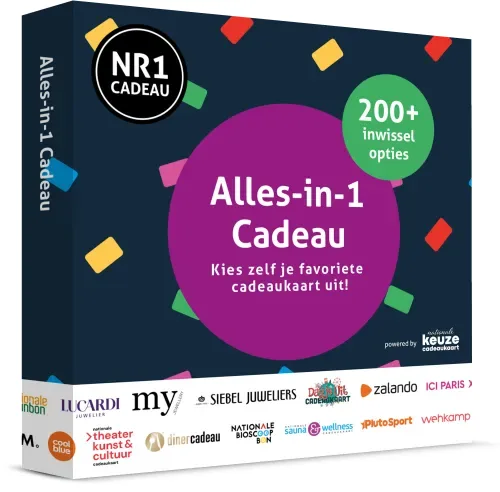 Alles in 1 Cadeau van Nr 1 Cadeau Kaart