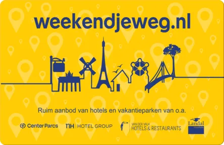 Weekendjeweg.nl Cadeau Kaart van CadeauConcepten