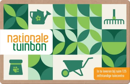 Nationale Tuinbon | 75 euro van Nationale tuinbon cadeaukaarten