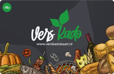 Vers kado kaart van CadeauConcepten