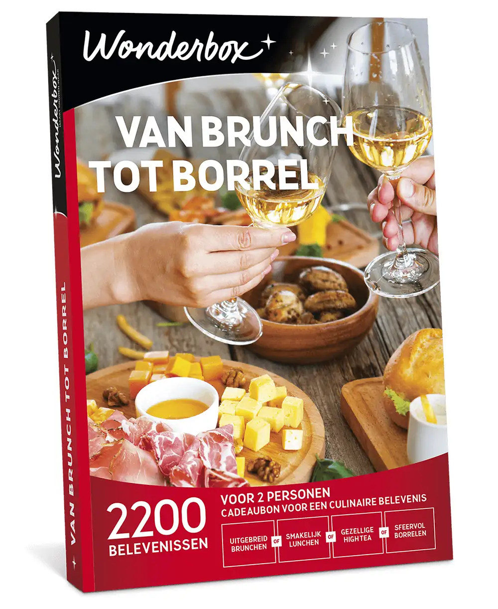 Wonderbox – Van Brunch tot Borrel van Wonderbox cadeaukaarten